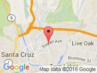 Map of Auto One at 1236 Soquel Avenue, Santa Cruz, CA 95062
