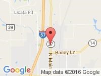 Map of JAMERSON AUTO SALES INC. at 1512 N. MAIN STREET, Benton, IL 62812