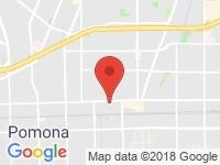 Map of POMONA VALLEY AUTO SALES at 1144 E. Holt Ave., Pomona, CA 91767