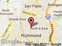 Map of RIGO'S AUTO SALES at 871 23RD STREET, Richmond, CA 94804