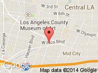 Map of BEVERLY HILLS UNIQUE SPORTS CARS at 1416 S LA BREA AVE, Los Angeles, CA 90019