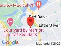 Map of AUTO EXOTICA INC at 6 NEWMAN SPRINGS ROAD EAST, Red Bank, NJ 07701