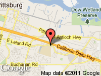 Map of CONTRA COSTA COUNTY PUBLI at 2691 E Leland Rd, Pittsburg, CA 94565-2812