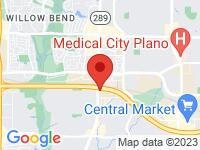 Map of CENTRAL AUTOHAUS at 19350 Preston Rd., Dallas, TX 75252