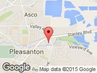 Map of JAY'S AUTO CENTER at 3597 Nevada St Suite C, Pleasanton, CA 94566