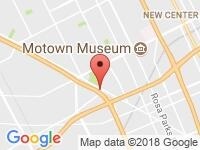 Map of Michigan Car Mart at 5971 Grand River, Detroit, MI 48208