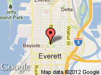 Map of 2332 Broadway at 2332 Broadway, Everett, WA 98201