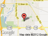 Map of McCabe Motors at 425 18th St SE, Owatonna, MN 55060