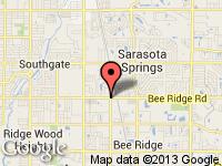 Map of Goldmark Auto Group at 4000 Bee Ridge Road, Sarasota, FL 34233