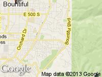 Map of Bountiful, Utah at Specialties Automotive Group, LLC, Bountiful, UT 84010