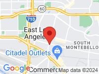 Map of Atlantic Auto Sales & Finance at 1212 S Atlantic Blvd., Los Angeles, CA 90022