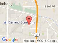 Map of Arizona Vehicle Managment at 14885 N. 83rd Place, Scottsdale, AZ 85260