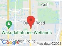 Map of Delray Auto at 13400 South Military Trail, Delray Beach, FL 33484