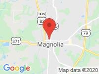 Map of Magnolia Motor Co. at 55 Hwy 79 North, Magnolia, AR 71753