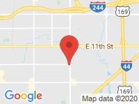 Map of Sports & Imports, Inc. at 7944 E 15TH ST, Tulsa, OK 74112