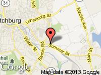 Map of BROWNELL AUTO SALES at 404 SUMMER ST, Fitchburg, MA 01420