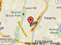 Map of Brick City Motors at 346 Broadway, Newark, NJ 07104