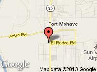 Map of Fort Mohave, Bullhead City Used Car Dealers at 5005 Hwy 95 S, Fort Mohave, AZ 86426