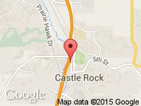 Map of Castle Rock Stores at 729 Wilcox Street, Castle Rock, CO 80104