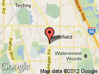 Map of Steven Todd Leasing & Sales at 211 Waukegan #102, Northfield, IL 60093