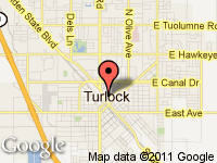 Map of Scott Davis Auto Sales Inc. at 201 N Center Street, Turlock, CA 95380