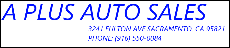 A Plus Auto Sales