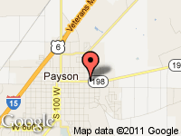 Map of Robert Marsh Car & Truck Sales, LC at 725 East 100 North, Payson, UT 84651