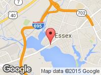 Map of Snyders Used Cars at 41 Eastern Blvd, Essex, MD 21221