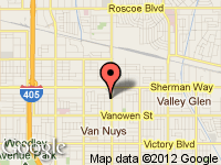 Map of Super Select at 7027 Van Nuys Blvd., Van Nuys, CA 91405
