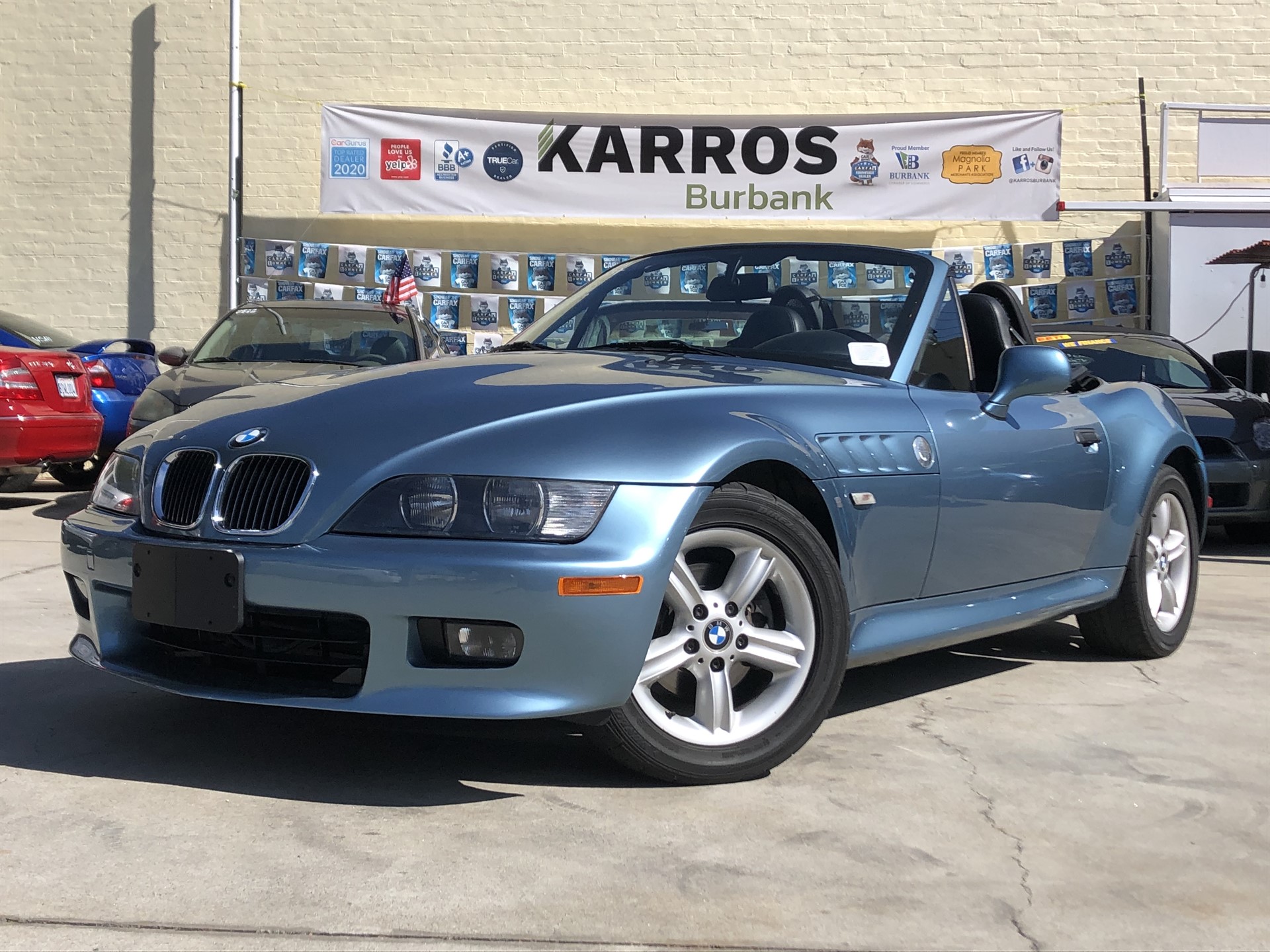 2001 BMW Z3 2.5i Roadster -w/only 78k Low Miles! Convertible! 5-Speed Manual- Only 6k 2.5L Z3 made worldwide!