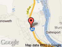 Map of The Dalles Auto Sales, Inc. at 3100 W. 6th St., The Dalles, OR 97058