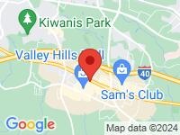 Map of Colbert's Auto Outlet at 2107 12th Ave NE, Hickory, NC 28601