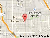 Map of Target Auto Sales at 6201 Vineland Ave., North Hollywood, CA 91606