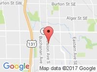 Map of Metro Motors Inc at 3130 S Division Ave, Grand Rapids, MI 49548