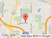 Map of Ole Auto Sales at 260 W Grand Ave, Elmhurst, IL 60126