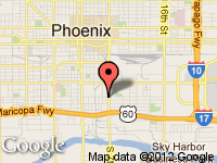 Map of Magic Auto at 1636 S. 7th St., Phoenix, AZ 85034