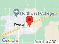 Map of Atlas Credit Solutions at 842 E South St Suite A, Powell, WY 82435