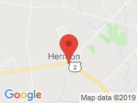 Map of Hermon Motor Company at 2512 US Route 2, Hermon, ME 04401