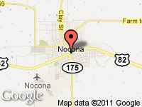 Map of Nocona Motors at 201 E HWY 82, Nocona, TX 76255