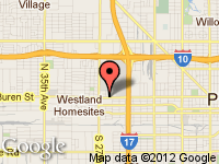 Map of Orozco Auto Sales LLC at 2525 W Van Buren St, Phoenix, AZ 85009