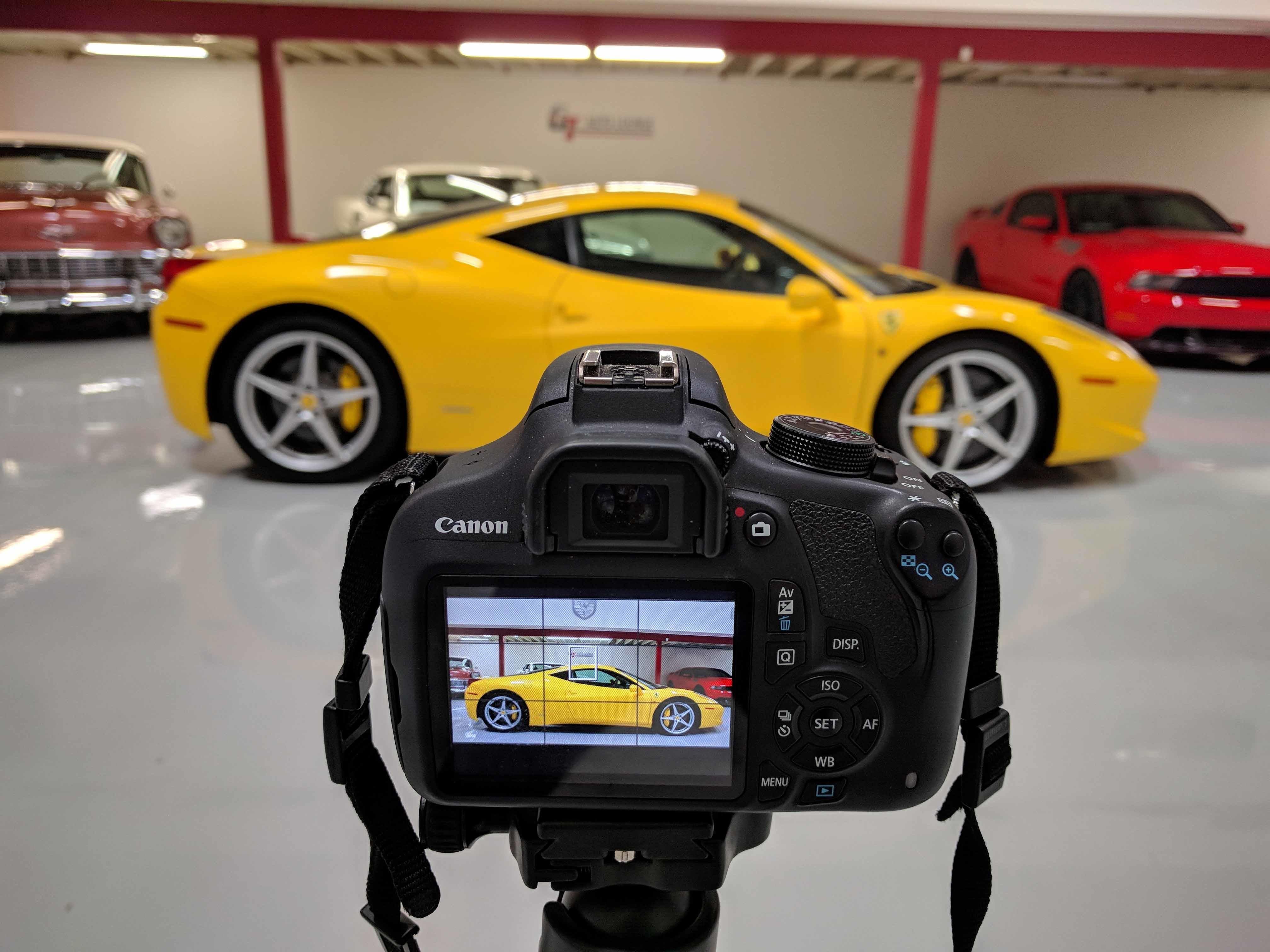professional car photography