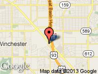 Map of LAS VEGAS at 3800 Boulder Hwy, Las Vegas, NV 89121