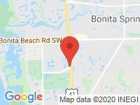 Map of Gulf Coast Motorworks at 28701 Trails Edge Blvd., Bonita Springs, FL 34134