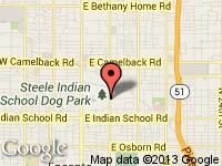 Map of Right Choice Automotive at 4335 N 7th St, Phoenix, AZ 85014