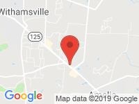 Map of DENNIS SMITH AUTO SALES INC at 1350 STATE ROUTE 125, Amelia, OH 45102
