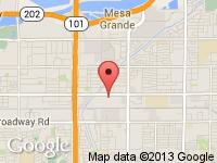 Map of VIP Auto Sales at 2255 W Main St., Mesa, AZ 85201