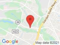 Map of Main Lot at 1300 Ocean Ave, Lakewood, NJ 08701