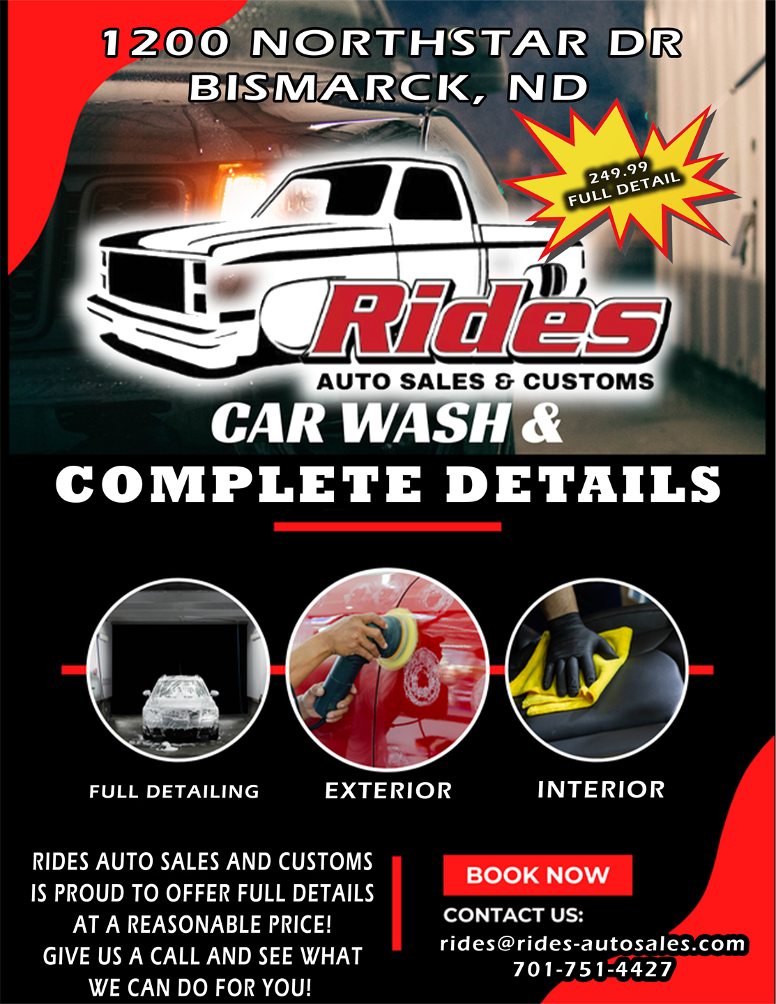 $249.99 Complete Auto Details