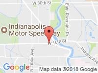 Map of E. CURTIS AUTO SALES INC. at 2533 W 16TH ST, Indianapolis, IN 46222
