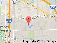 Map of NETMOTORCARS at 1030 Republic Drive, Addison, IL 60101